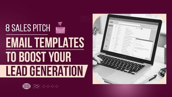 sales pitch email templates