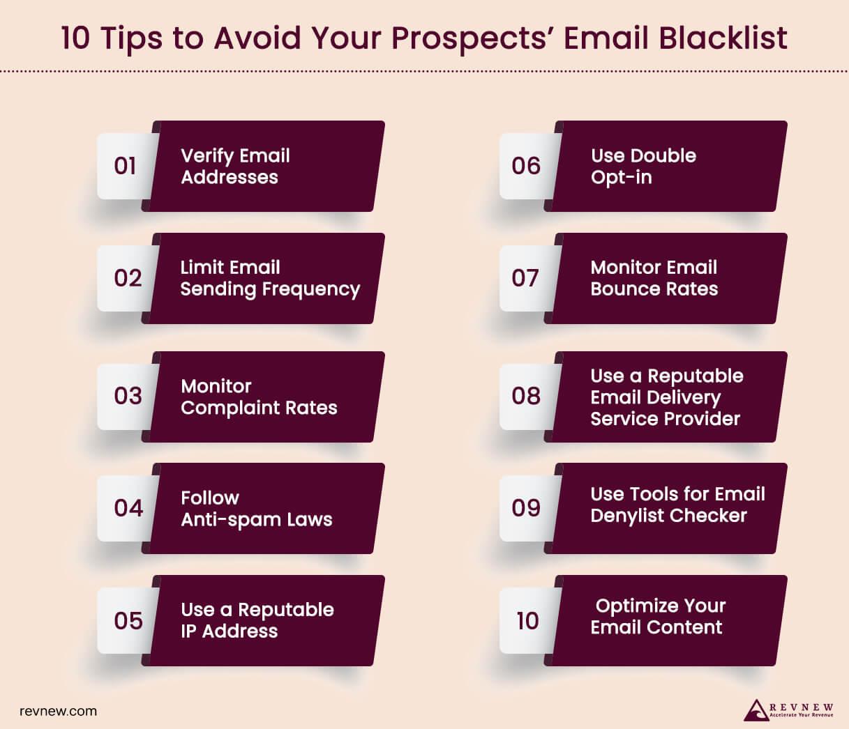 10 Tips to Avoid Your Prospects’ Email Blacklist