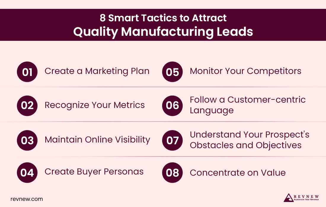 8 Best Tips to Acquire Quality Leads for Your Manufacturing Business