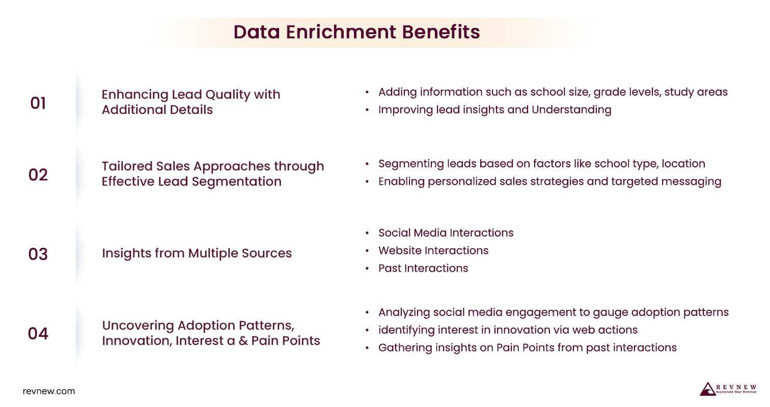 An Illustration of Data Enrichment in a B2B Company