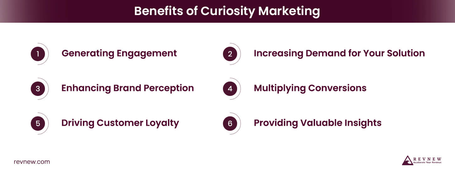 Benefits of Curiosity Marketing