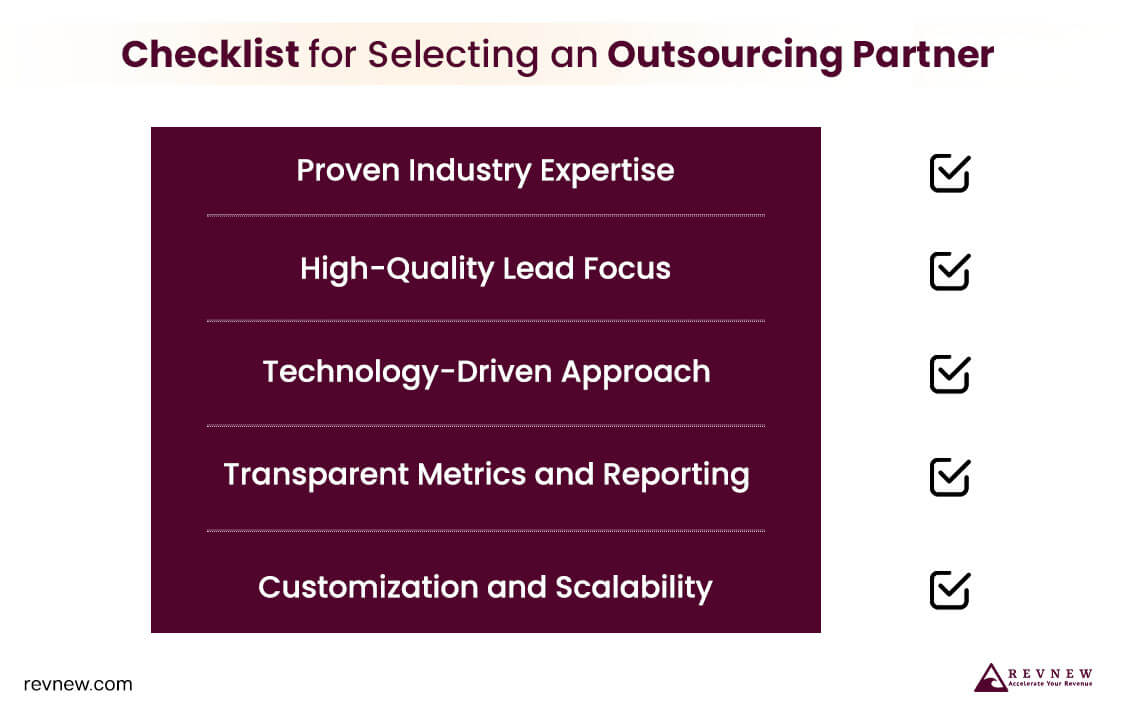 Checklist for Selecting an Outsourcing Partner