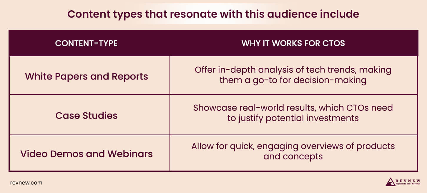 Content Formats That Capture the CTO Audience