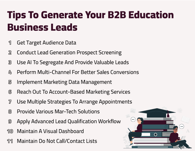 Tips To Generate Your B2B Education Business Leads
