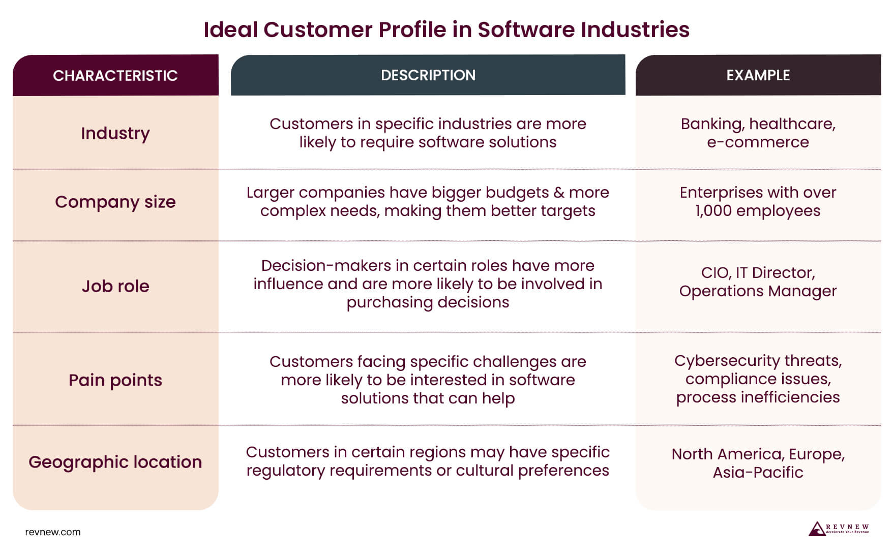 Ideal Customer Profile in Software Industries