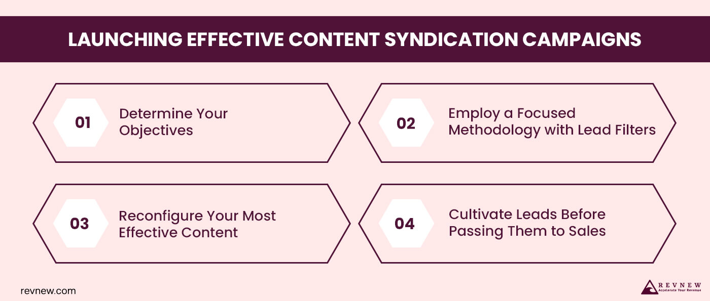 Launching Effective Content Syndication Campaigns