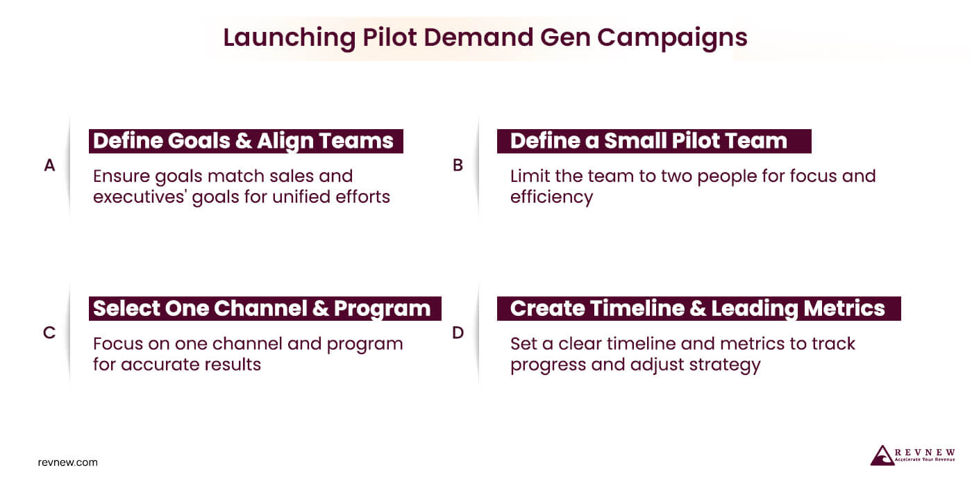 Launching Pilot Demand Gen Campaigns