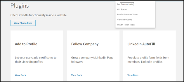 LinkedIn Plugins