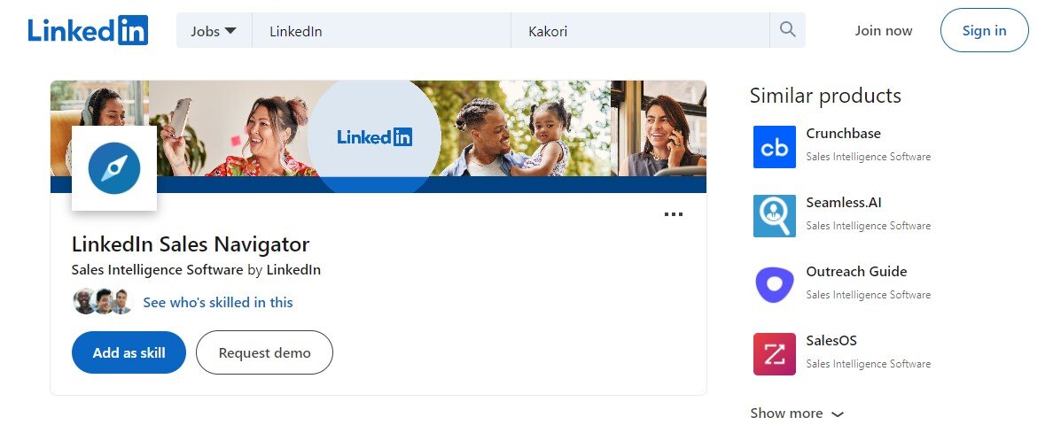 LinkedIn Sales Navigator