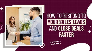 how to respond to a sales lead