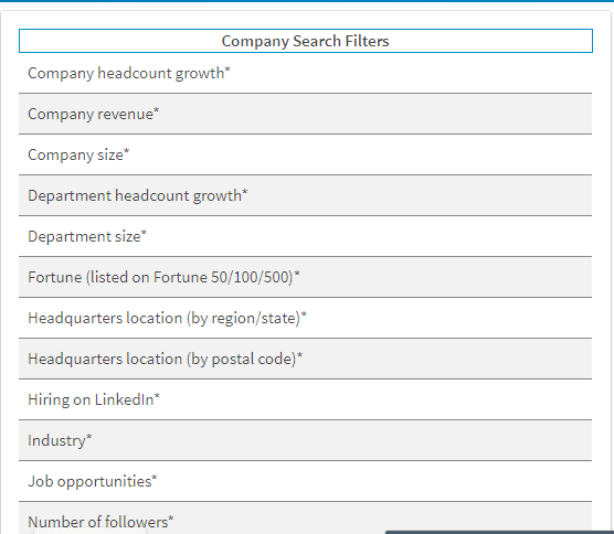 Start Building Account Lists