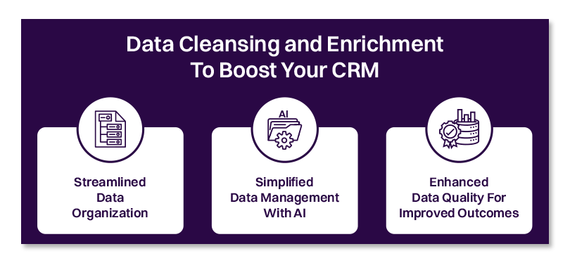 How Data Cleansing and Enrichment Improve Your CRM