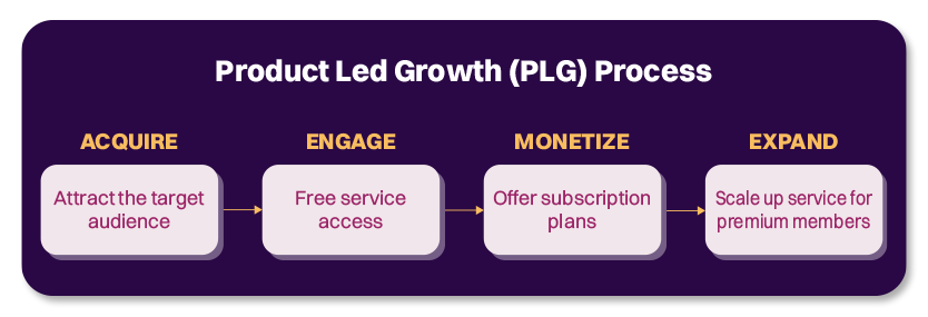 Product-Led Growth (PLG) Process
