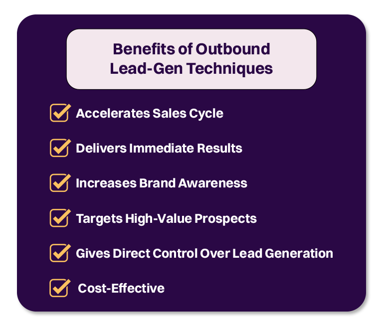 outbound lead gen techniques