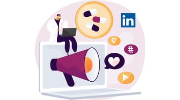 how to optimize social media to get medical sales leads