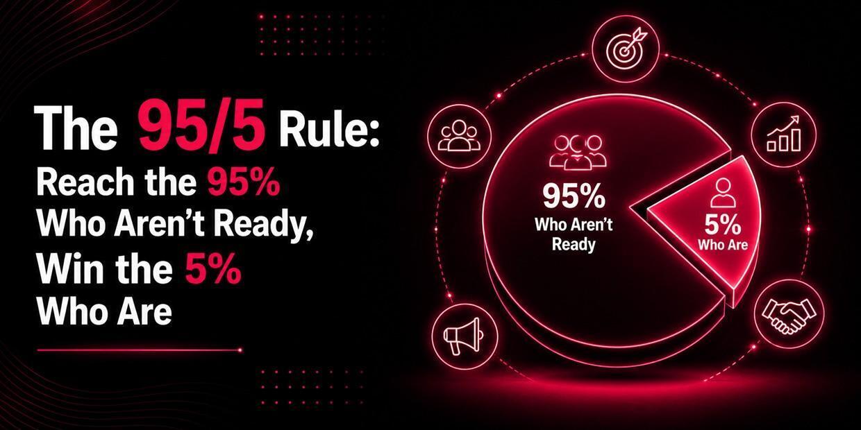 The 95/5 Rule Explained: Why Most B2B Buyers Aren't Ready Yet