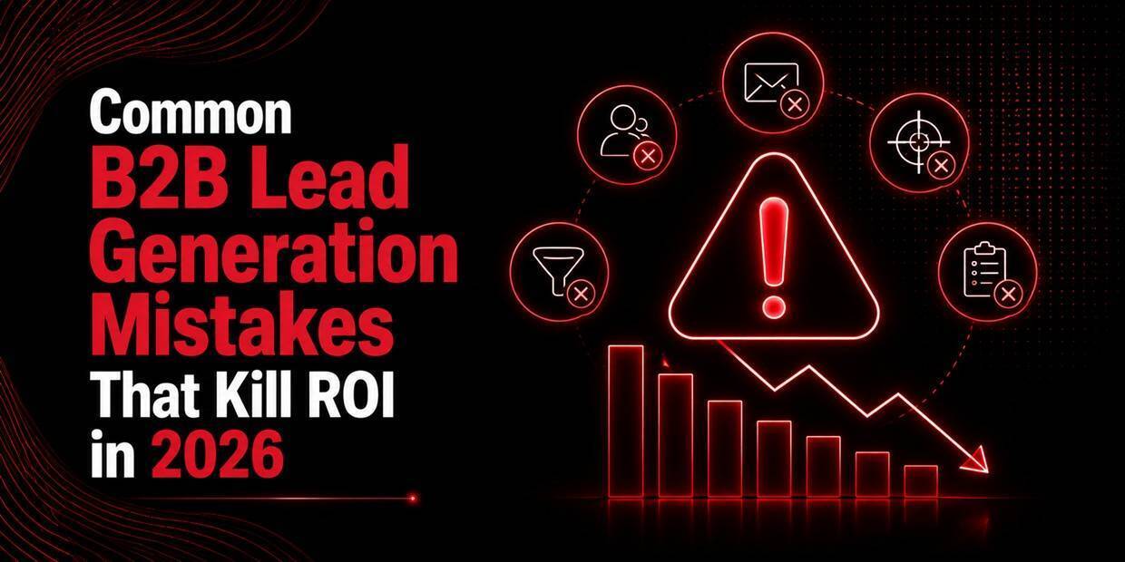 Common B2B Lead Generation Mistakes That Kill ROI