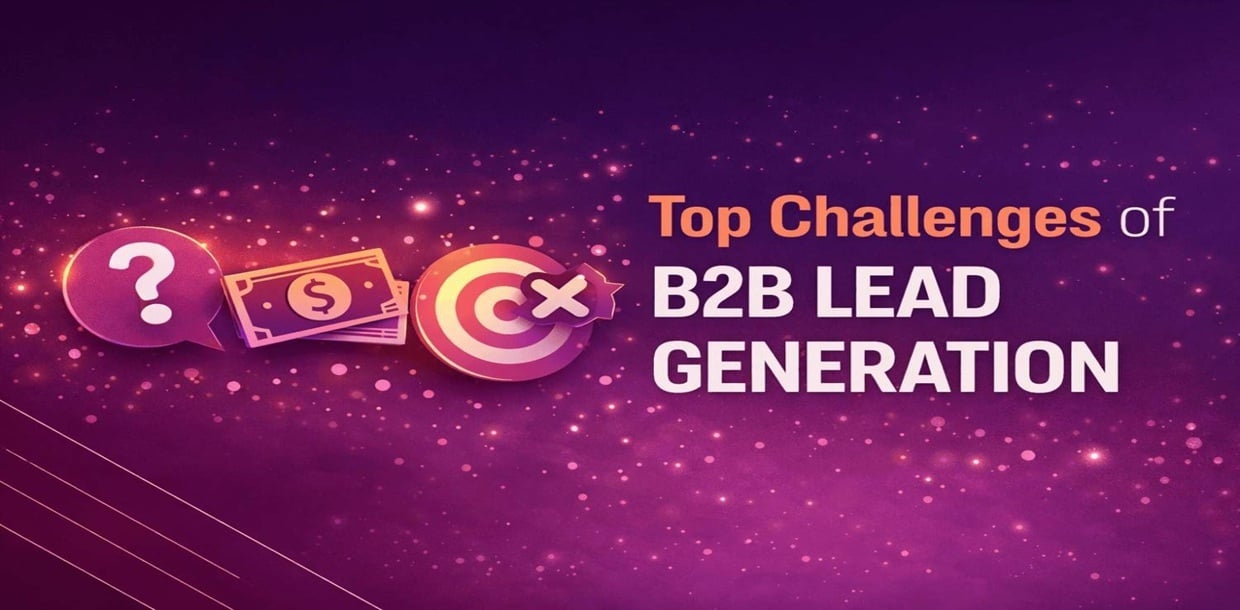 Top 10 B2B Lead Generation Challenges