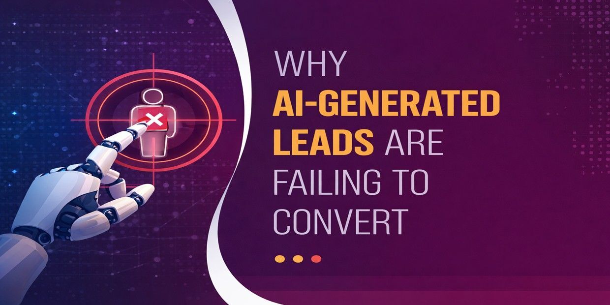 Why AI-Generated Leads Are Failing to Convert in 2026