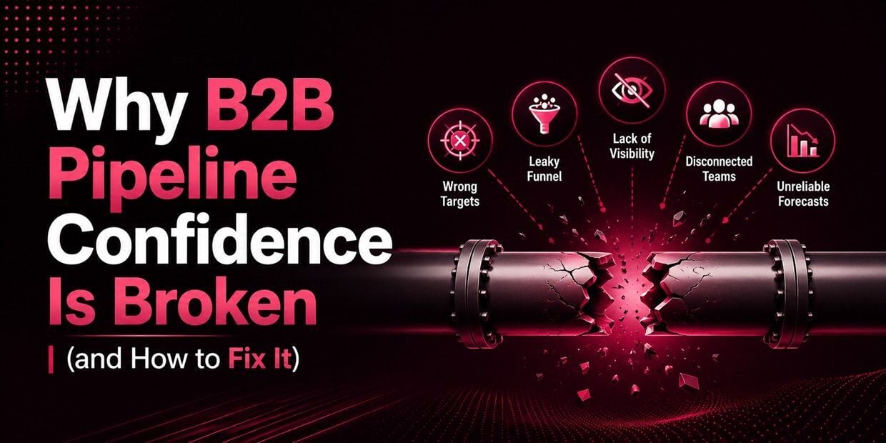 Why B2B Pipeline Confidence Is Broken and How to Fix It
