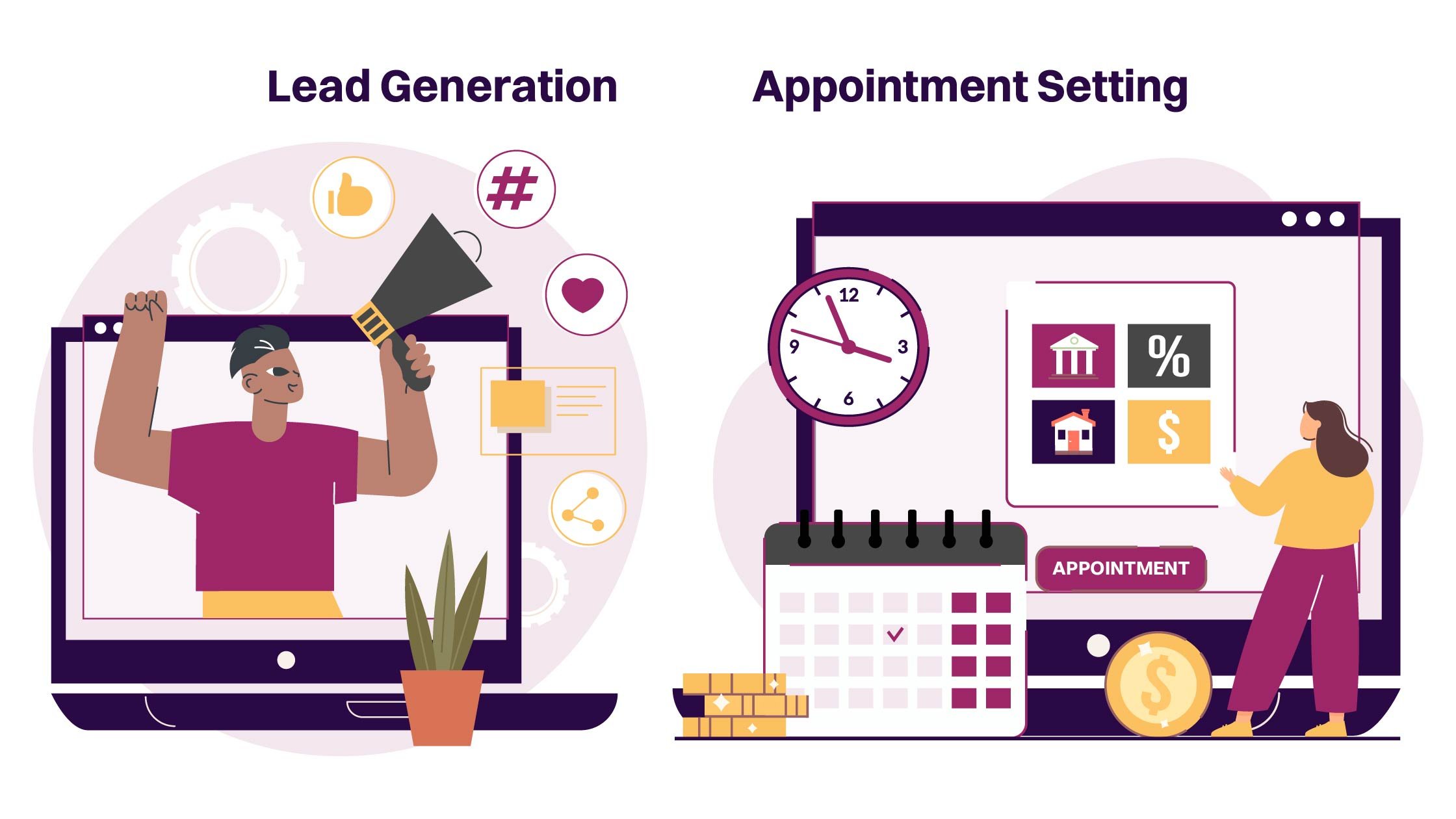 Differences Between Lead Generation and Appointment Setting