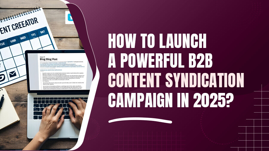 How To Launch a Powerful B2B Content Syndication Campaign in 2025?