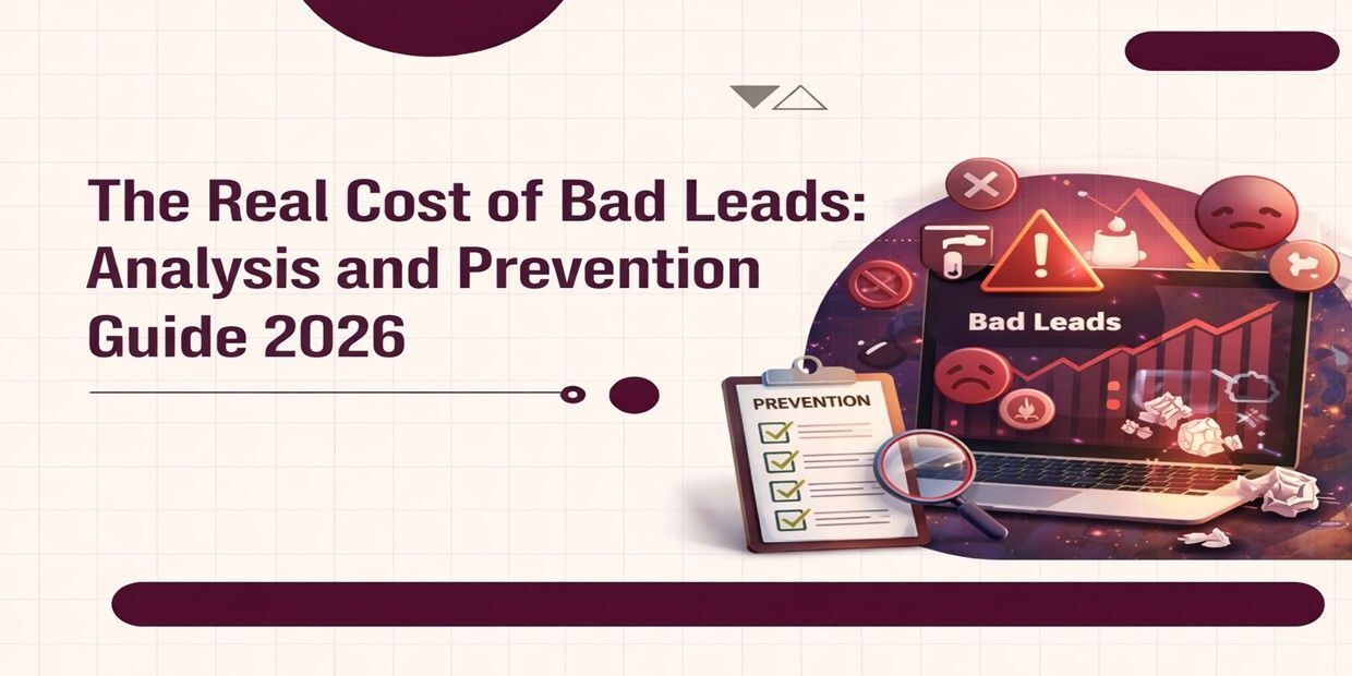 The Real Cost of Bad Leads in 2026 Analysis & Prevention Guide
