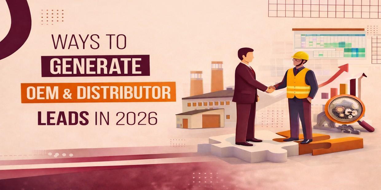 Ways to Generate OEM & Distributor Leads